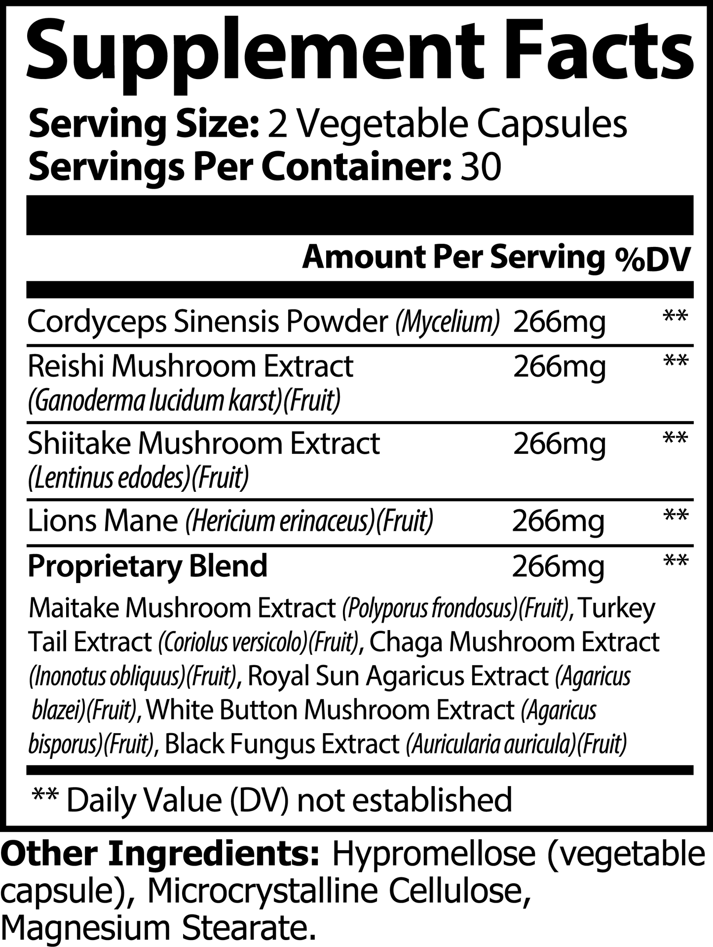 Mushroom Matrix